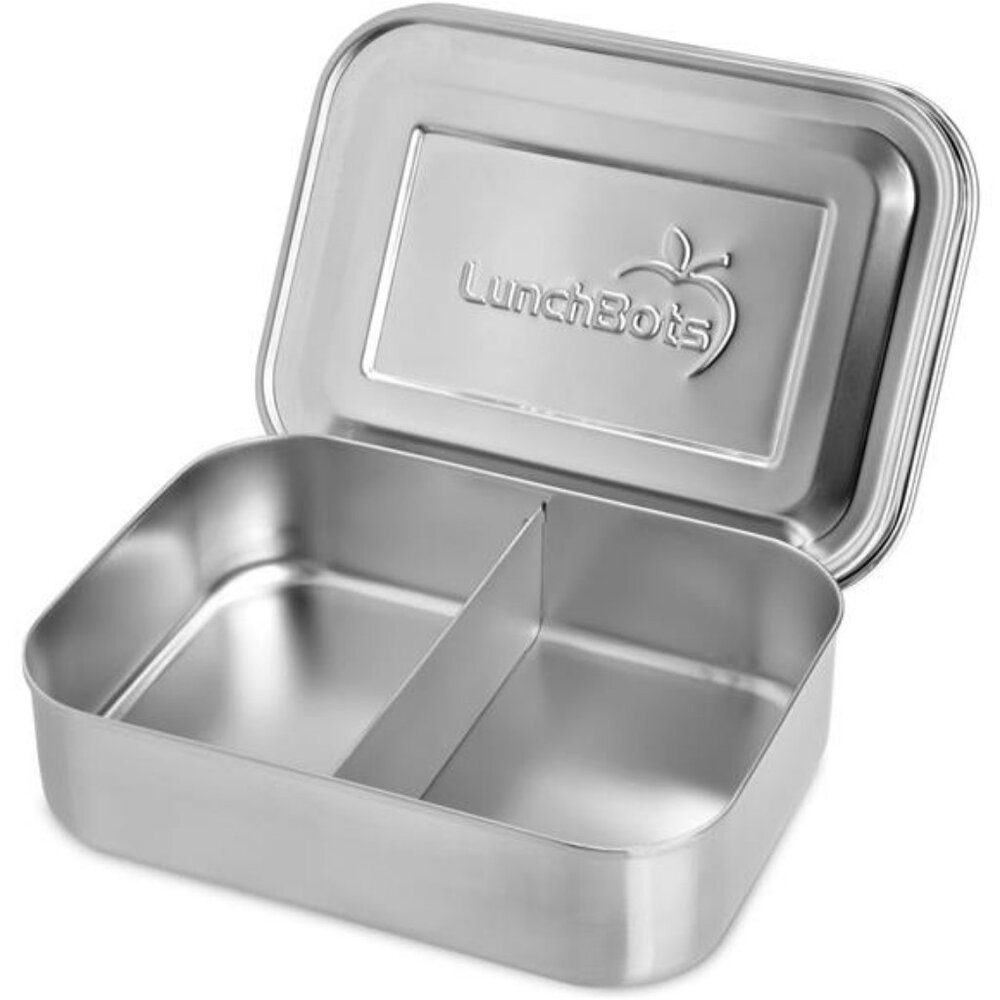Small Snack Packer Bento Box - Extra Small Divided Stainless Steel Snack